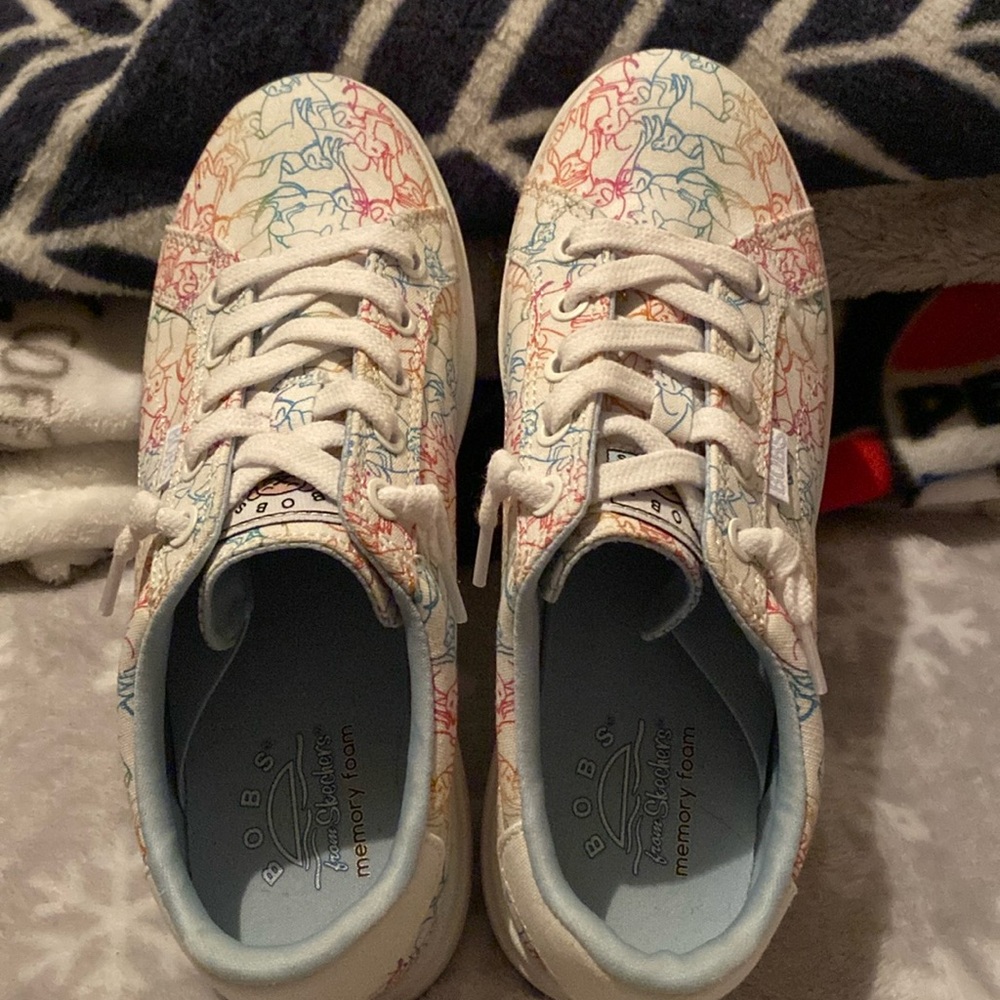 Women’s Bobs sneakers.